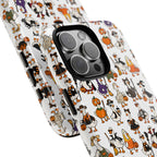 Cute Halloween Ducks phone case White| Tough Magnetic Case