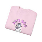 Boo Boo Crew Tee — Cute Nurse RN PRN DR Ghost Nursing Pharmacy Tech Halloween T‑Shirt