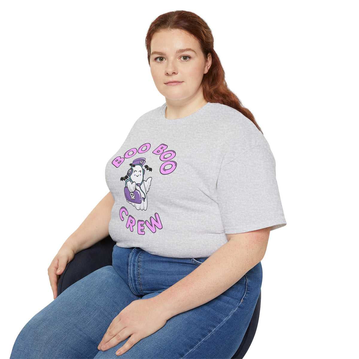 Boo Boo Crew Tee — Cute Travel Nurse RN PRN DR Triage Ghosts Nursing Pharmacy Halloween T‑Shirt