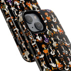 Cute Halloween Ducks phone case Black | Tough Magnetic Case