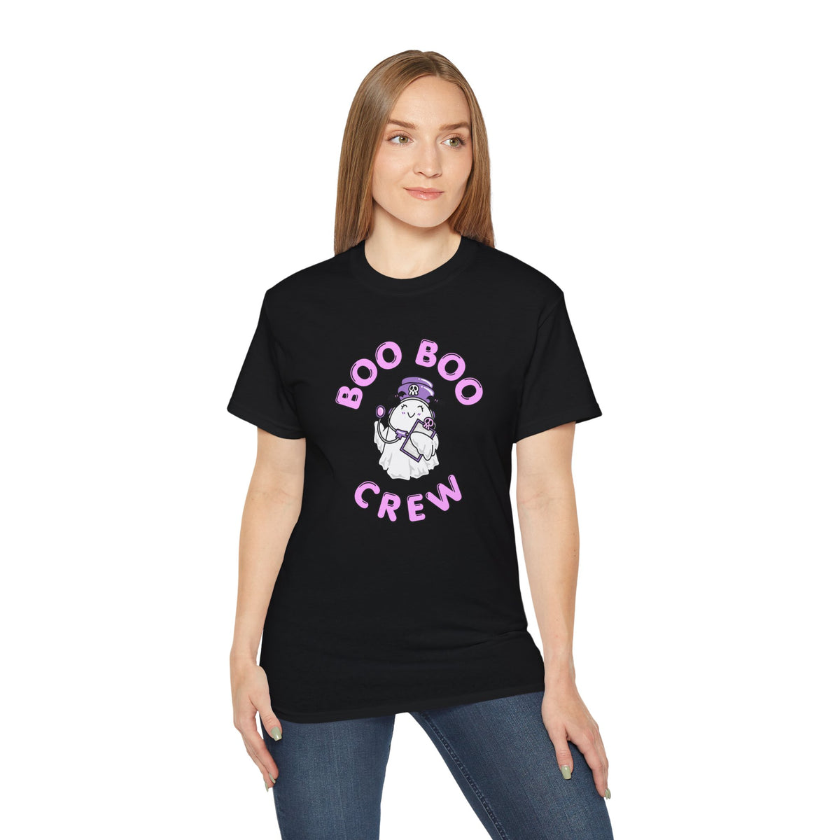 Boo Boo Crew Tee — Cute Nurse Ghosts Nursing Triage Halloween T‑Shirt