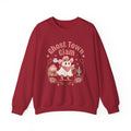 Crewneck Sweatshirt — “Ghost Town Glam” Cute Western Cowboy Cowgirl Ghost Halloween Pullover