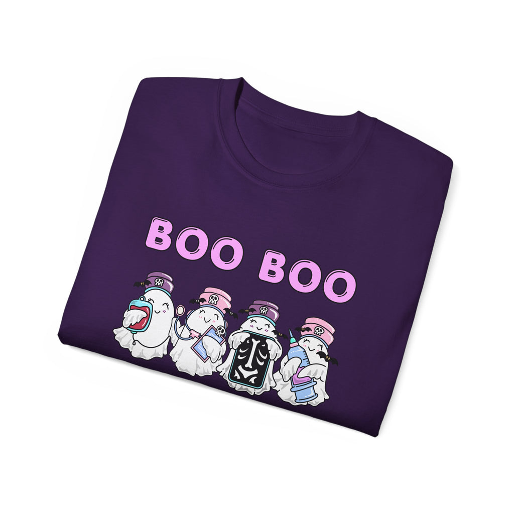 Boo Boo Crew Tee — Cute Nurse Ghosts Nursing Halloween T‑Shirt