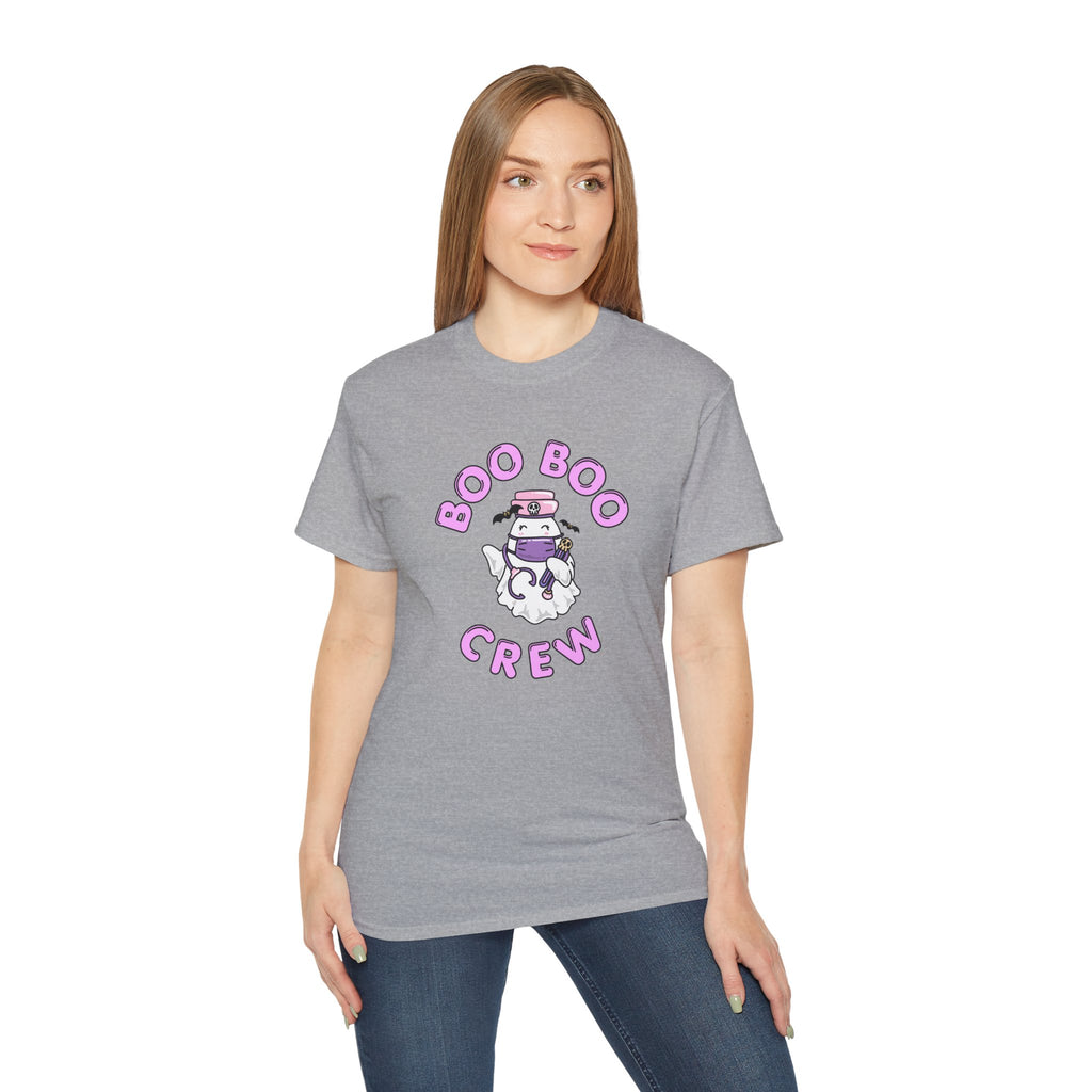 Boo Boo Crew Tee — Cute Nurse Ghosts Nursing RN Halloween T‑Shirt
