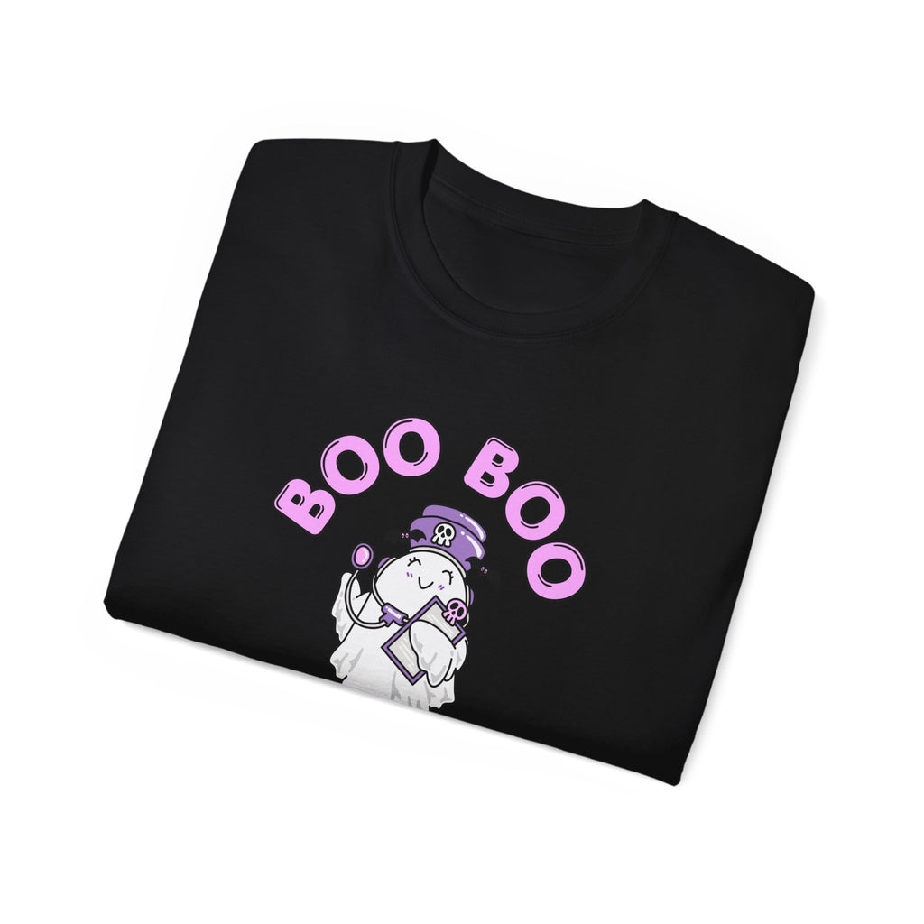 Boo Boo Crew Tee — Cute Nurse Ghosts Nursing Triage Halloween T‑Shirt
