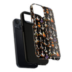 Cute Halloween Ducks phone case Black | Tough Magnetic Case