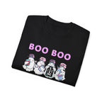 Boo Boo Crew Tee — Cute Nurse Ghosts Nursing Halloween T‑Shirt