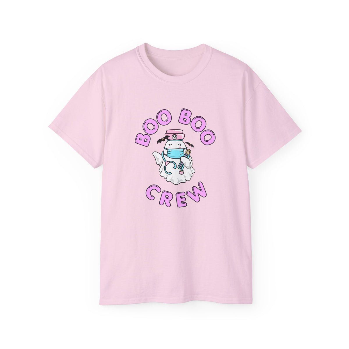 Boo Boo Crew Tee — Cute Nurse RN PRN DR Ghost Nursing Pharmacy Phelbotomy Halloween T‑Shirt