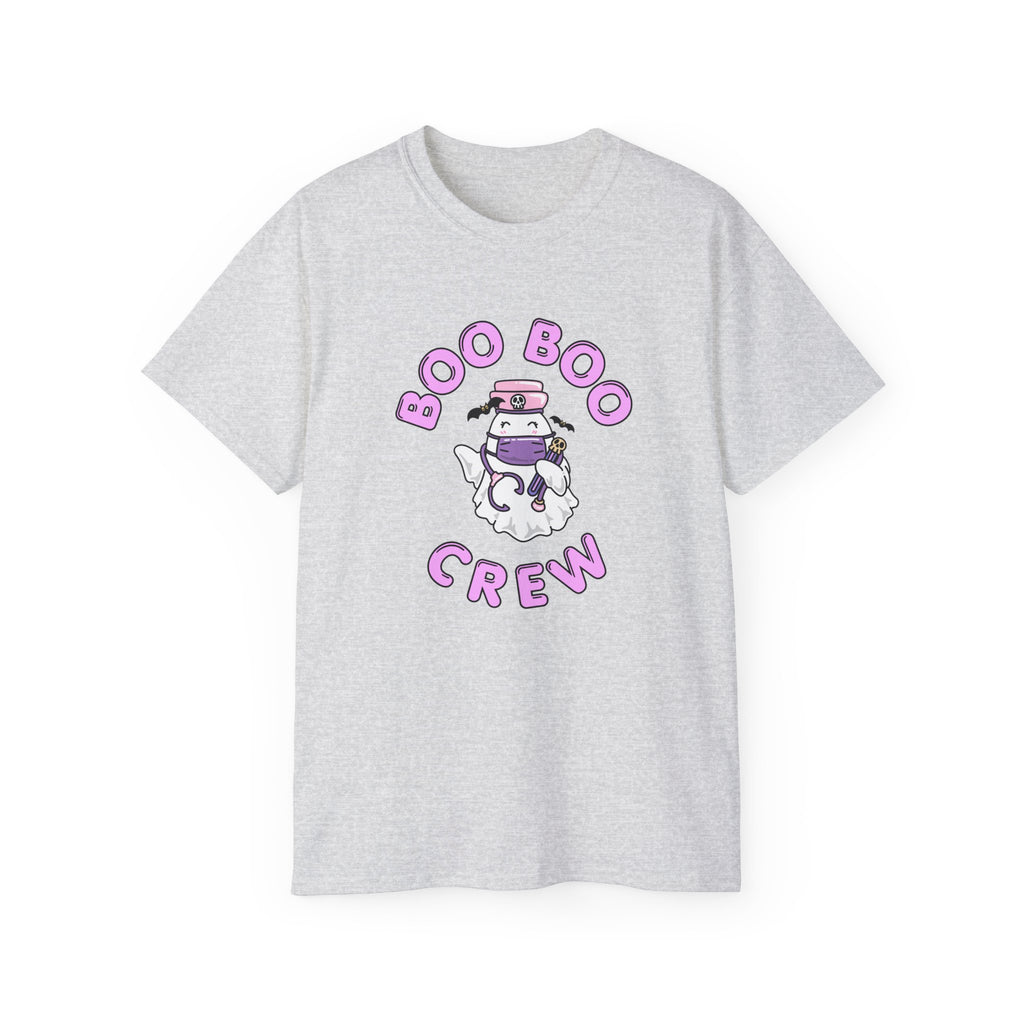 Boo Boo Crew Tee — Cute Nurse Ghosts Nursing RN Halloween T‑Shirt
