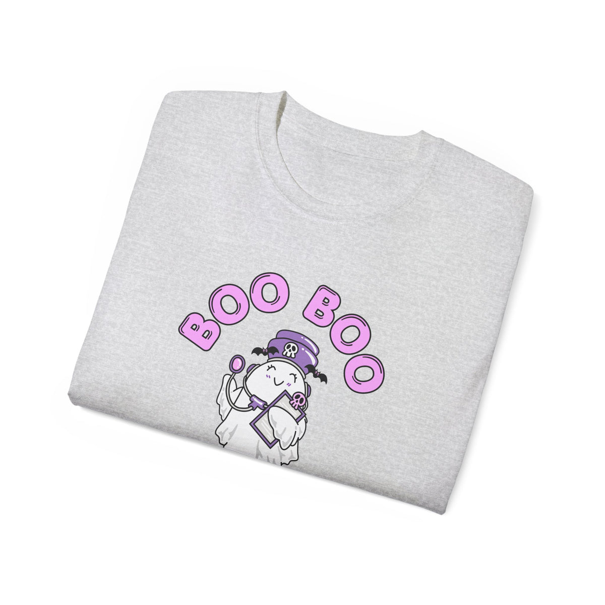 Boo Boo Crew Tee — Cute Nurse Ghosts Nursing Triage Halloween T‑Shirt