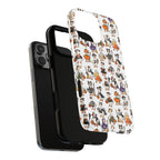 Cute Halloween Ducks phone case White| Tough Magnetic Case