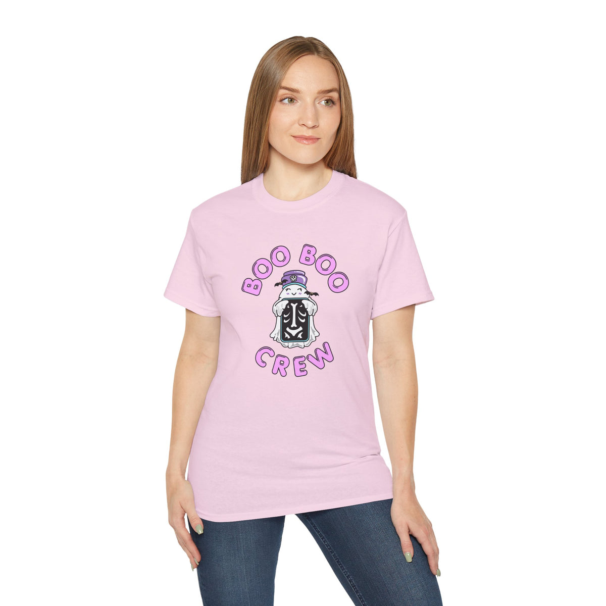 Boo Boo Crew Tee — Cute Radiology XRAY Nurse RN PRN DR Ghost Nursing Pharmacy Halloween T‑Shirt