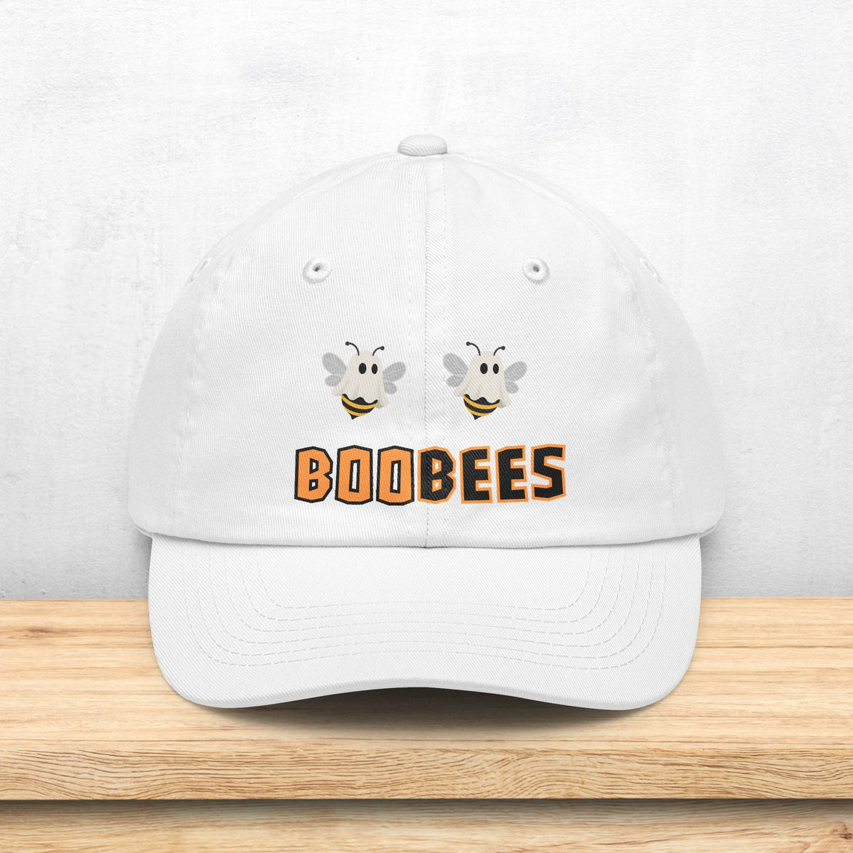 Boobees ghost bees hat | Classic Dad Hat | Boob joke | Dad joke | Halloween pun