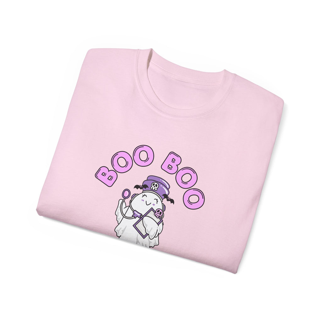 Boo Boo Crew Tee — Cute Nurse Ghosts Nursing Triage Halloween T‑Shirt
