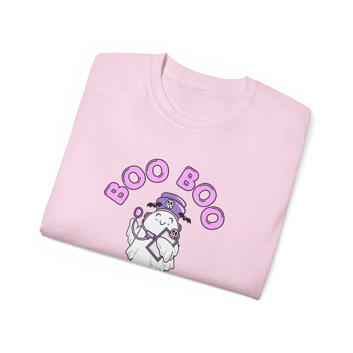 Boo Boo Crew Tee — Cute Nurse Ghosts Nursing Triage Halloween T‑Shirt