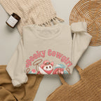 Crewneck Sweatshirt — “Spooky Cowgirl” Cute Western Cowboy Cowgirl Ghost Halloween Pullover