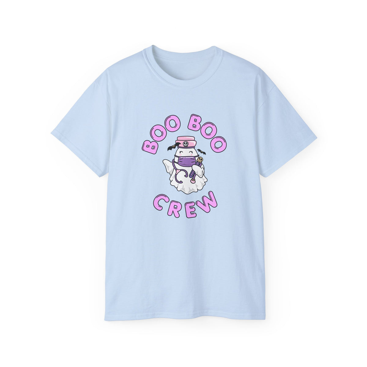 Boo Boo Crew Tee — Cute Nurse Ghosts Nursing RN Halloween T‑Shirt