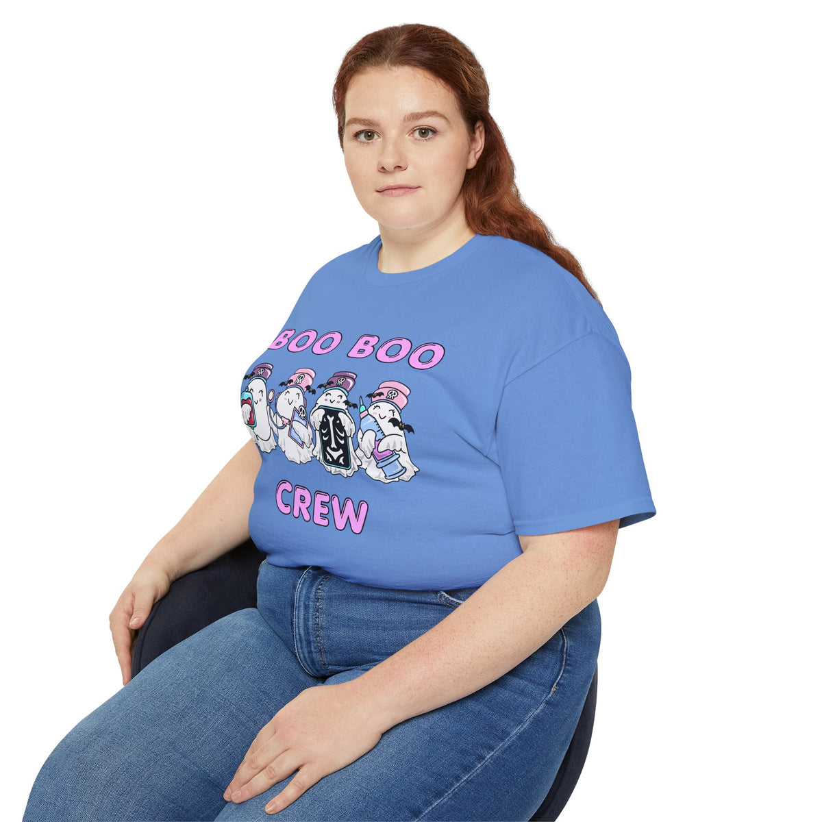 Boo Boo Crew Tee — Cute Nurse Ghosts Nursing Halloween T‑Shirt