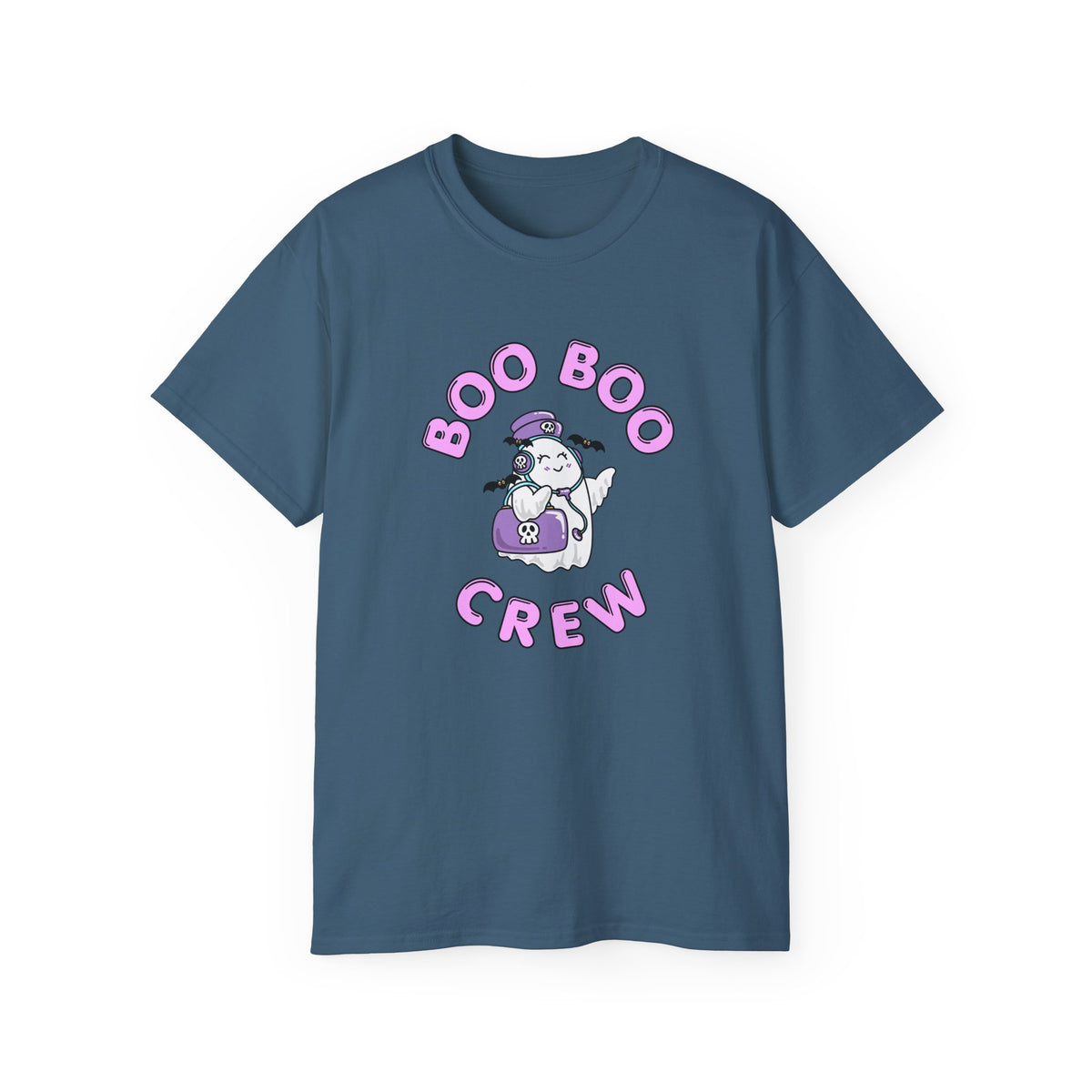 Boo Boo Crew Tee — Cute Travel Nurse RN PRN DR Triage Ghosts Nursing Pharmacy Halloween T‑Shirt