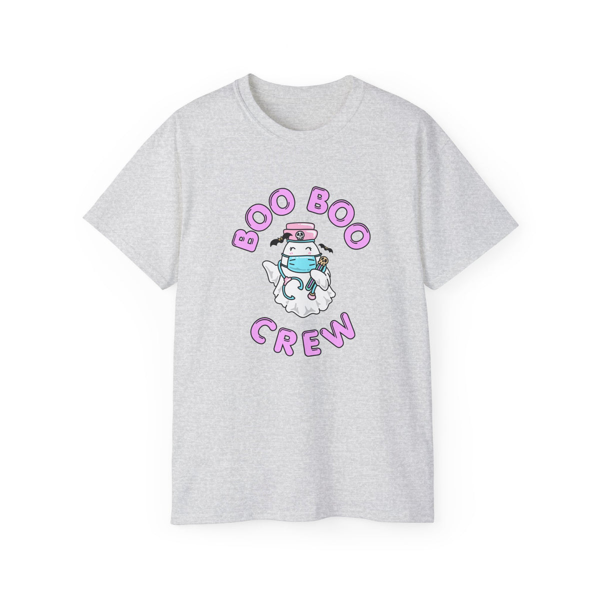 Boo Boo Crew Tee — Cute Nurse RN PRN DR Ghost Nursing Pharmacy Phelbotomy Halloween T‑Shirt