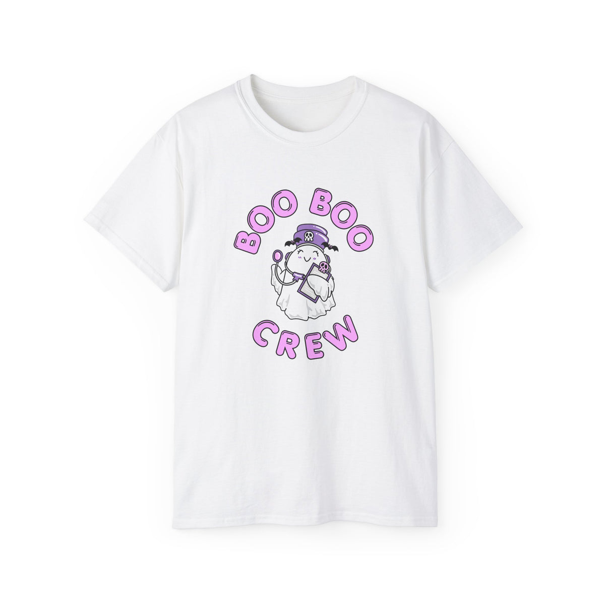 Boo Boo Crew Tee — Cute Nurse Ghosts Nursing Triage Halloween T‑Shirt