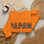 Papaw Pumpkin Skull Halloween Sweatshirt | Grandpa Autumn Crew Halloween Sweater