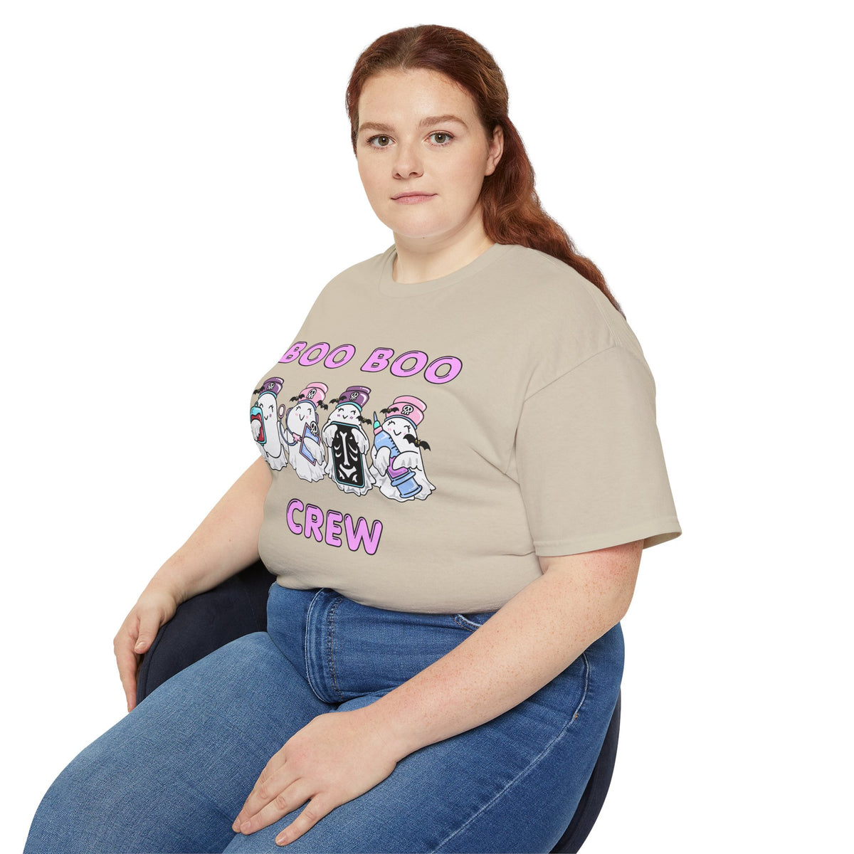 Boo Boo Crew Tee — Cute Nurse Ghosts Nursing Halloween T‑Shirt