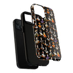 Cute Halloween Ducks phone case Black | Tough Magnetic Case