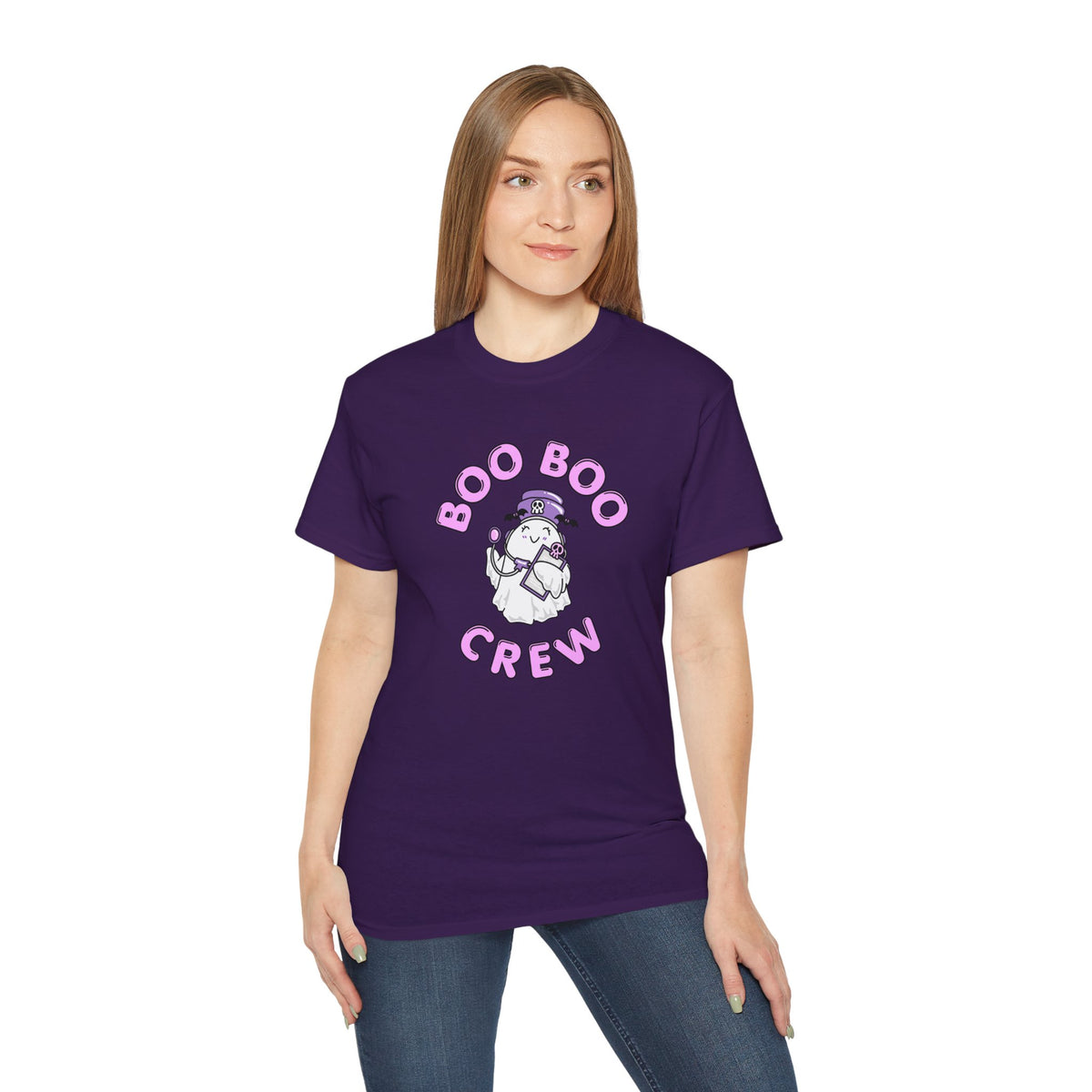 Boo Boo Crew Tee — Cute Nurse Ghosts Nursing Triage Halloween T‑Shirt