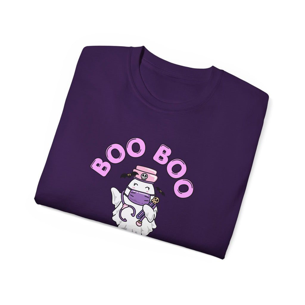 Boo Boo Crew Tee — Cute Nurse Ghosts Nursing RN Halloween T‑Shirt