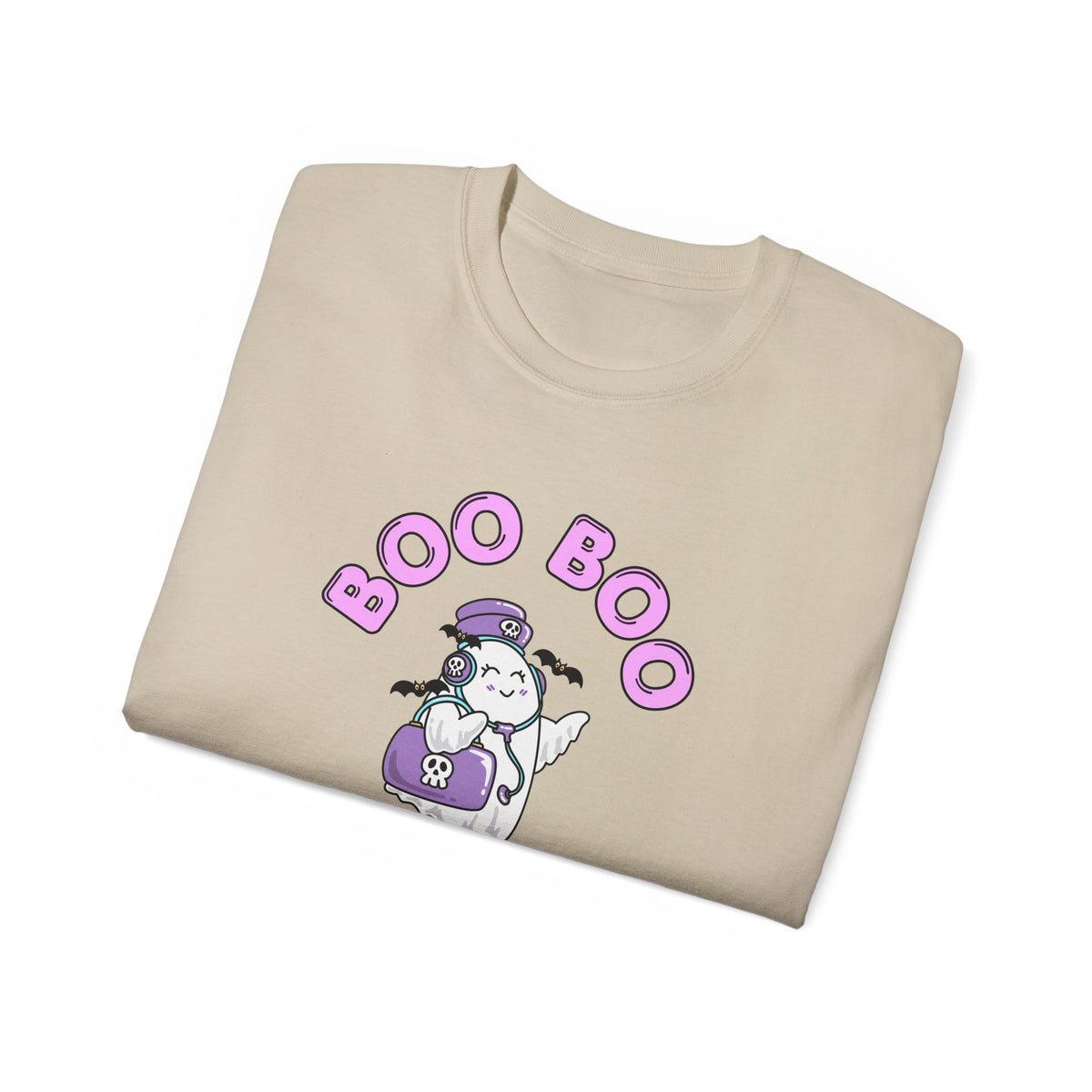 Boo Boo Crew Tee — Cute Travel Nurse RN PRN DR Triage Ghosts Nursing Pharmacy Halloween T‑Shirt