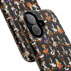 Cute Halloween Ducks phone case Black | Tough Magnetic Case