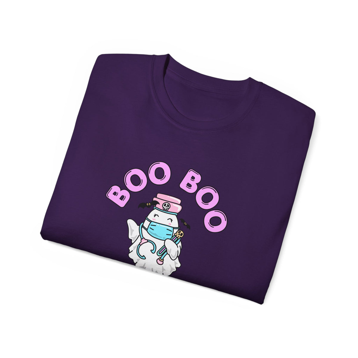 Boo Boo Crew Tee — Cute Nurse RN PRN DR Ghost Nursing Pharmacy Phelbotomy Halloween T‑Shirt
