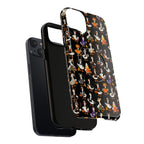 Cute Halloween Ducks phone case Black | Tough Magnetic Case