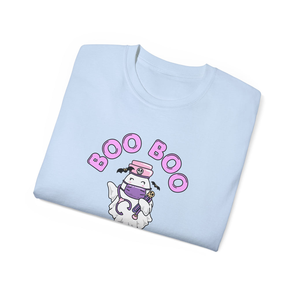 Boo Boo Crew Tee — Cute Nurse Ghosts Nursing RN Halloween T‑Shirt