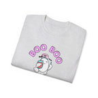 Boo Boo Crew Tee — Cute Phlebotomist Nurse RN PRN DR Ghost Nursing Pharmacy Halloween T‑Shirt
