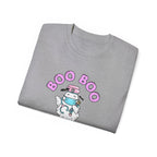 Boo Boo Crew Tee — Cute Nurse RN PRN DR Ghost Nursing Pharmacy Phelbotomy Halloween T‑Shirt