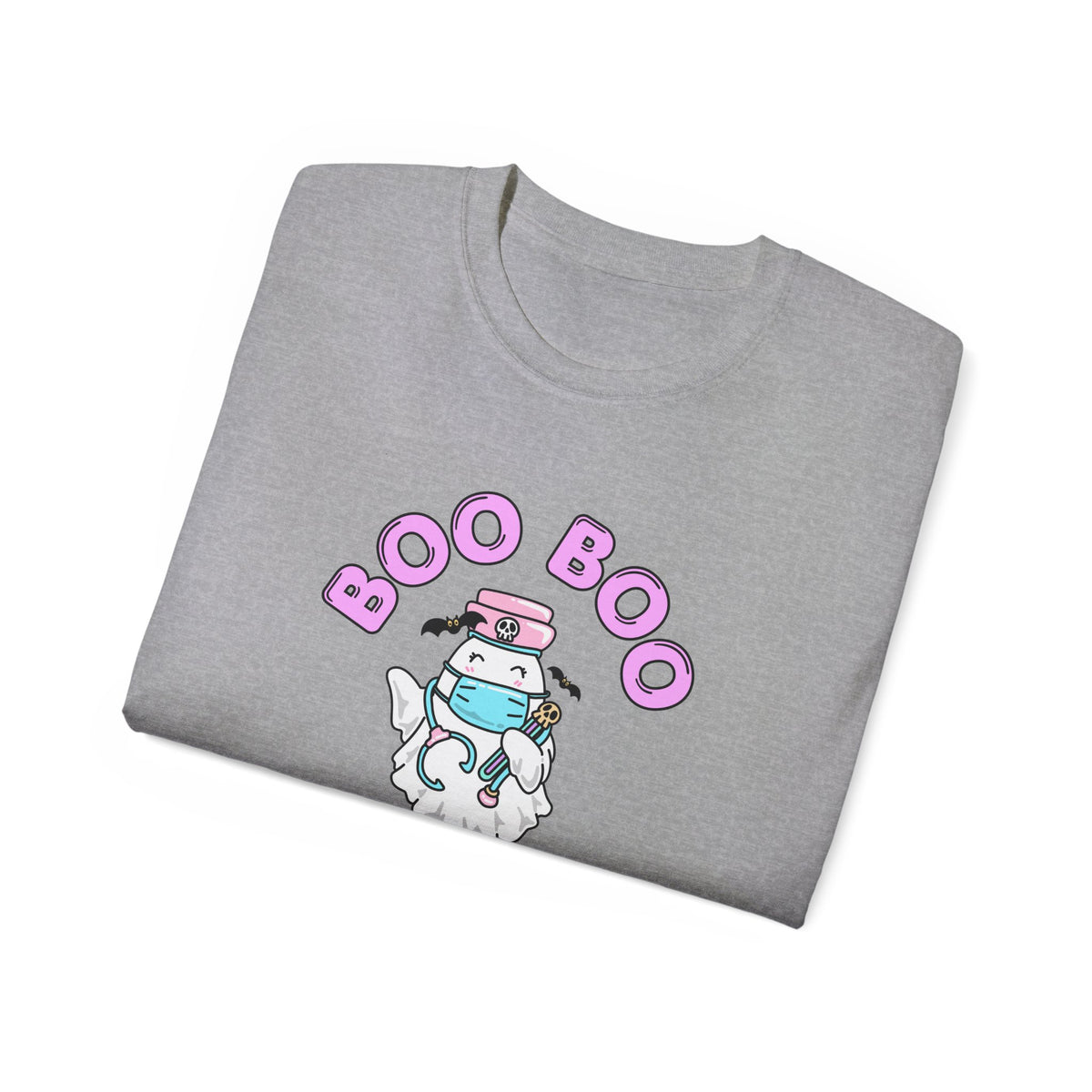 Boo Boo Crew Tee — Cute Nurse RN PRN DR Ghost Nursing Pharmacy Phelbotomy Halloween T‑Shirt