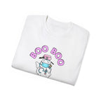 Boo Boo Crew Tee — Cute Nurse RN PRN DR Ghost Nursing Pharmacy Phelbotomy Halloween T‑Shirt