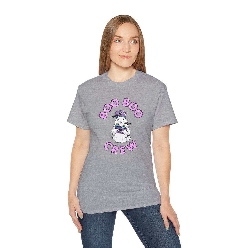 Boo Boo Crew Tee — Cute Nurse Ghosts Nursing Pharmacy Halloween T‑Shirt