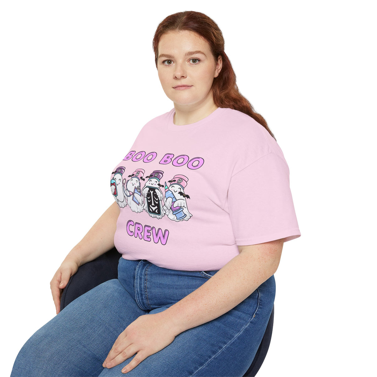 Boo Boo Crew Tee — Cute Nurse Ghosts Nursing Halloween T‑Shirt