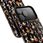 Cute Halloween Ducks phone case Black | Tough Magnetic Case