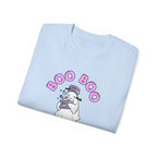 Boo Boo Crew Tee — Cute Nurse RN PRN DR Ghost Nursing Pharmacy Tech Halloween T‑Shirt