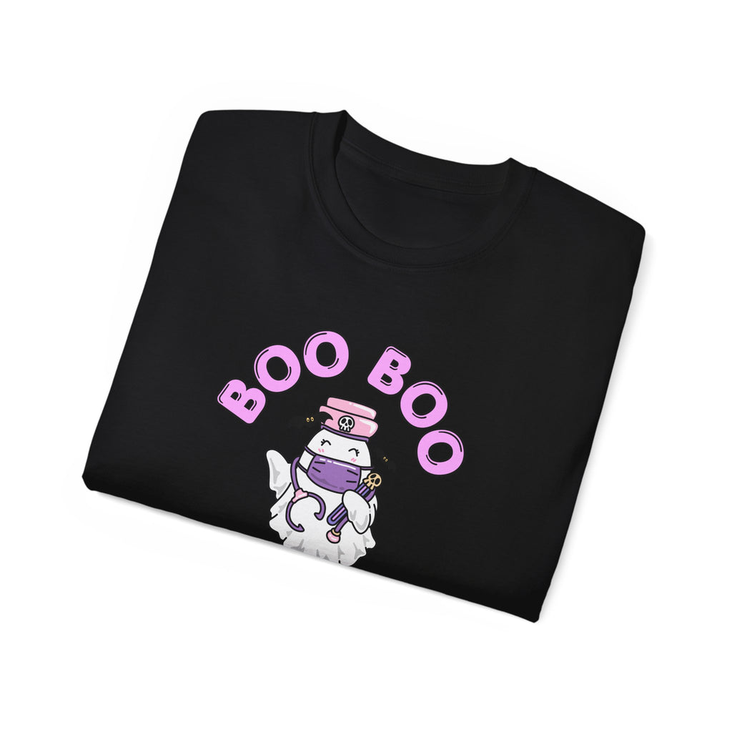 Boo Boo Crew Tee — Cute Nurse Ghosts Nursing RN Halloween T‑Shirt