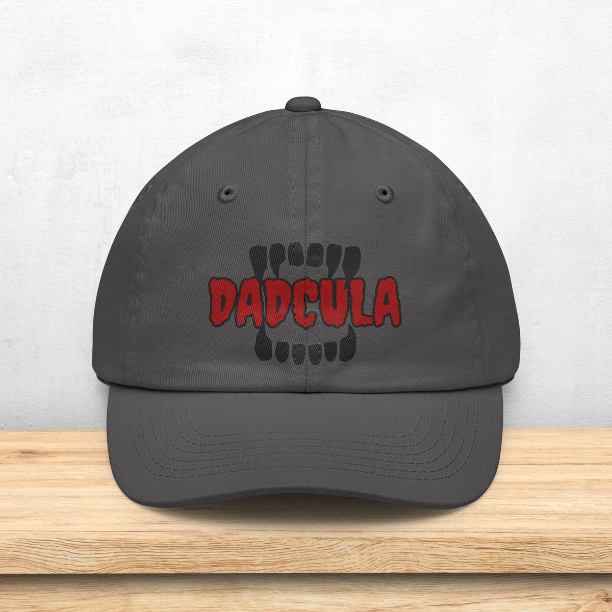 Dadcula vampire teeth Dad Hat | Halloween novelty cap