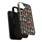 Cute Halloween Ducks phone case Black | Tough Magnetic Case