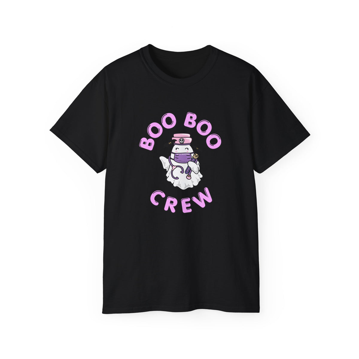 Boo Boo Crew Tee — Cute Nurse Ghosts Nursing RN Halloween T‑Shirt