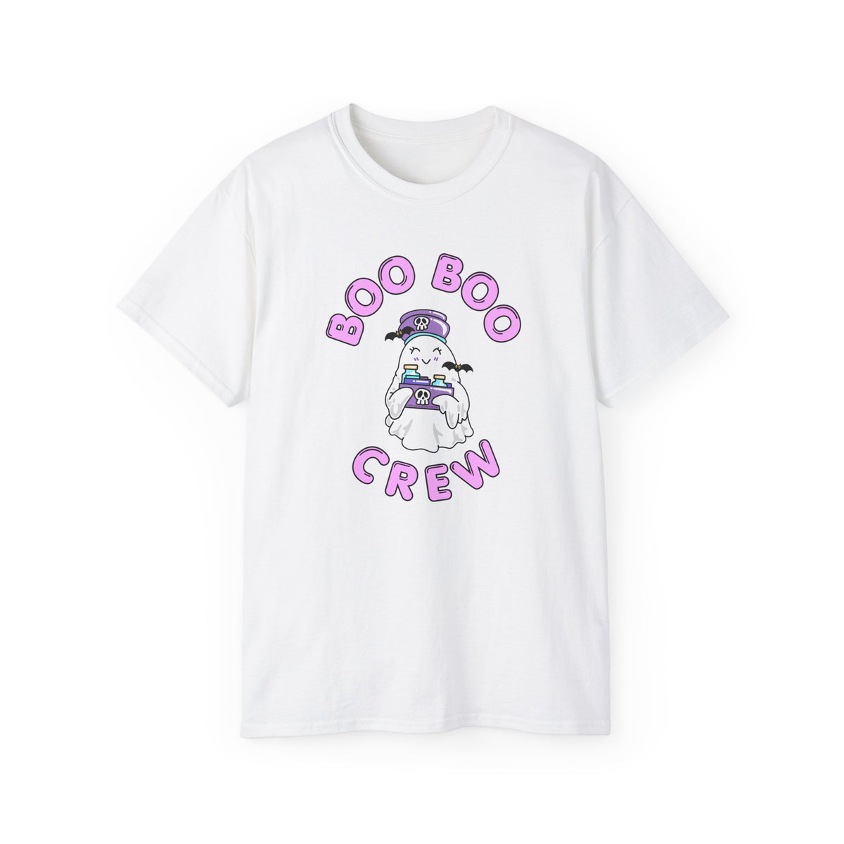 Boo Boo Crew Tee — Cute Nurse Ghosts Nursing Pharmacy Halloween T‑Shirt
