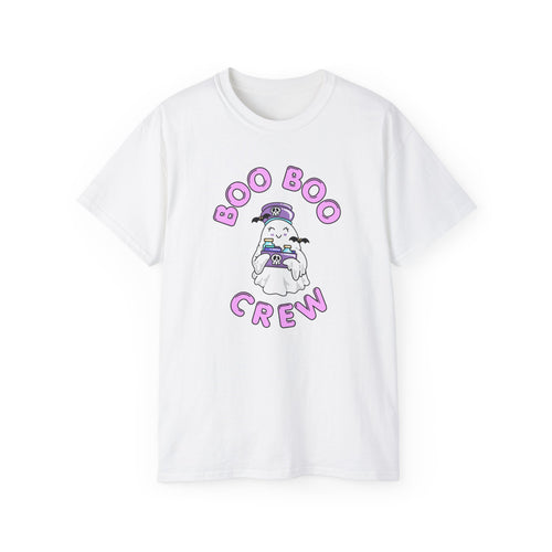 Boo Boo Crew Tee — Cute Nurse Ghosts Nursing Pharmacy Halloween T‑Shirt