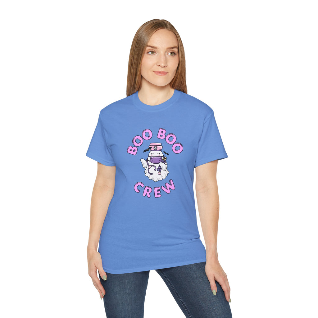 Boo Boo Crew Tee — Cute Nurse Ghosts Nursing RN Halloween T‑Shirt